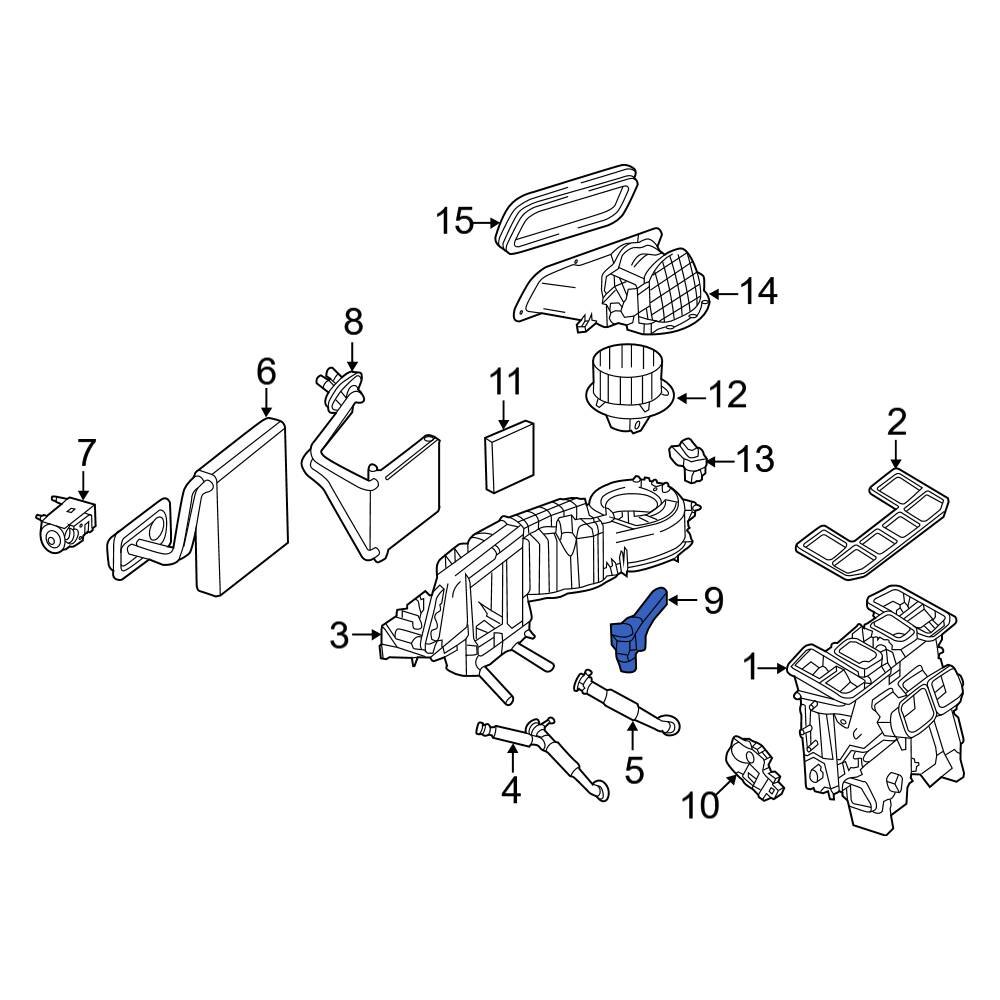 MercedesBenz OE 1718300272 A/C Evaporator Temperature Sensor