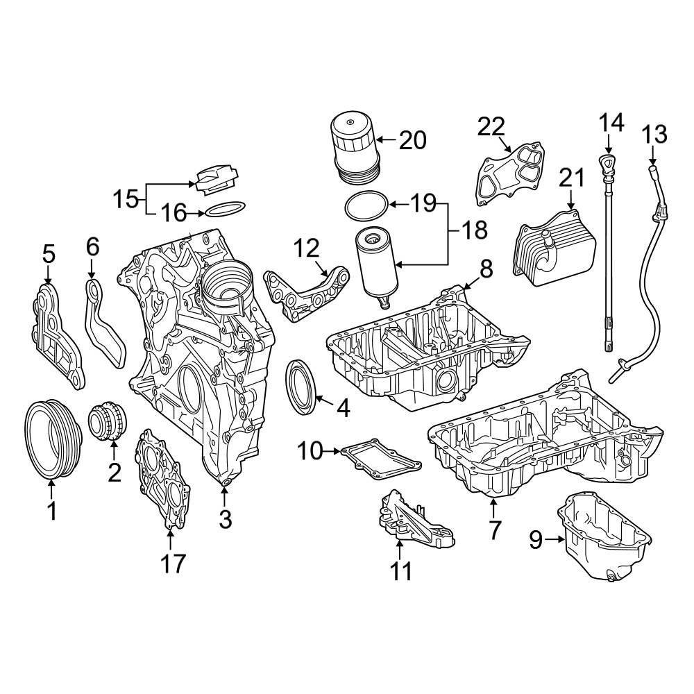 Mercedes-Benz OE 2760300203 - Engine Harmonic Balancer