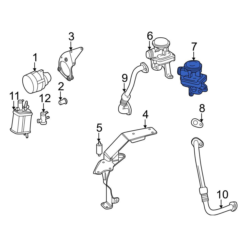 MercedesBenz OE 1561400960 Secondary Air Injection Pump Check Valve