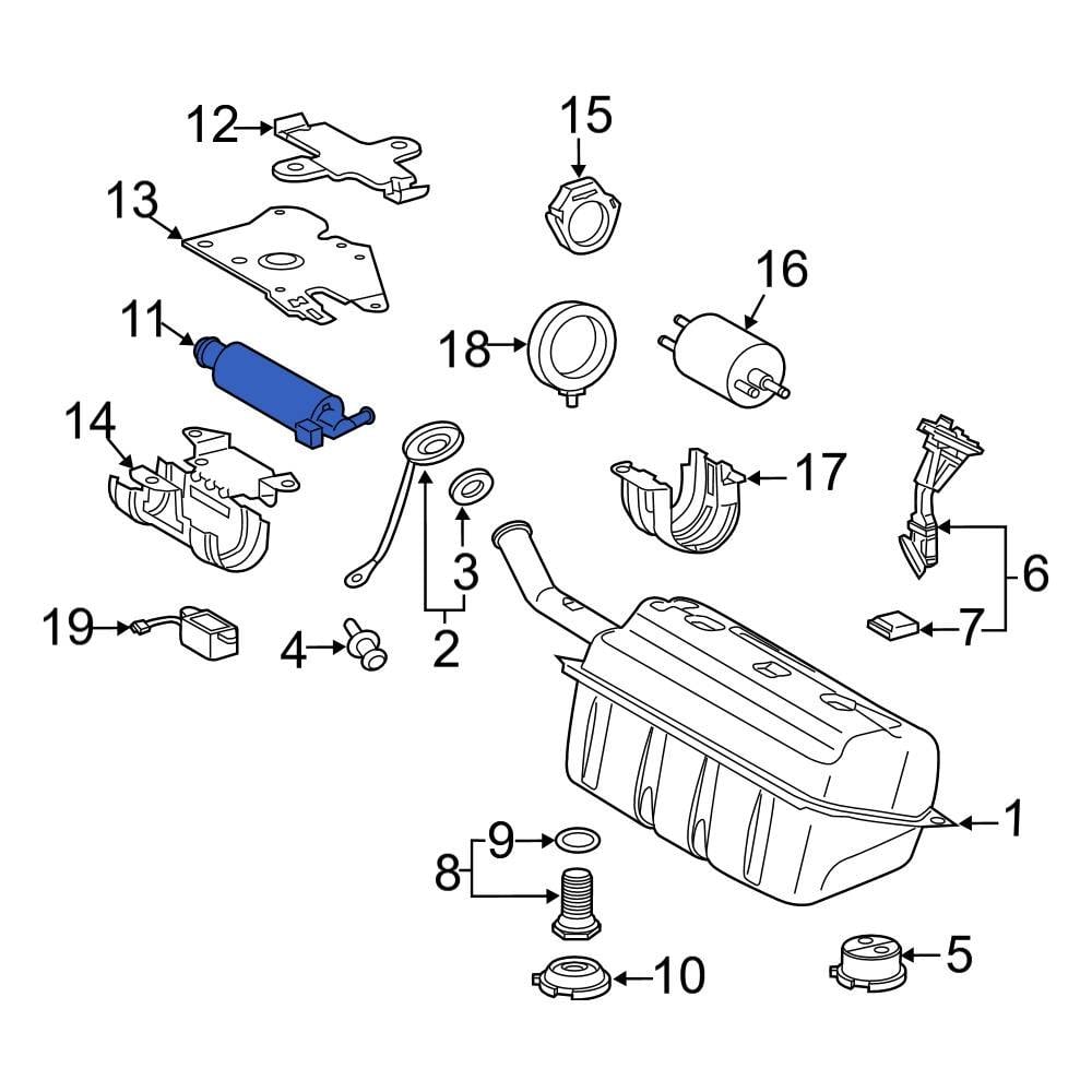 Mercedes-Benz OE 0014706594 - Fuel Pump and Strainer Set