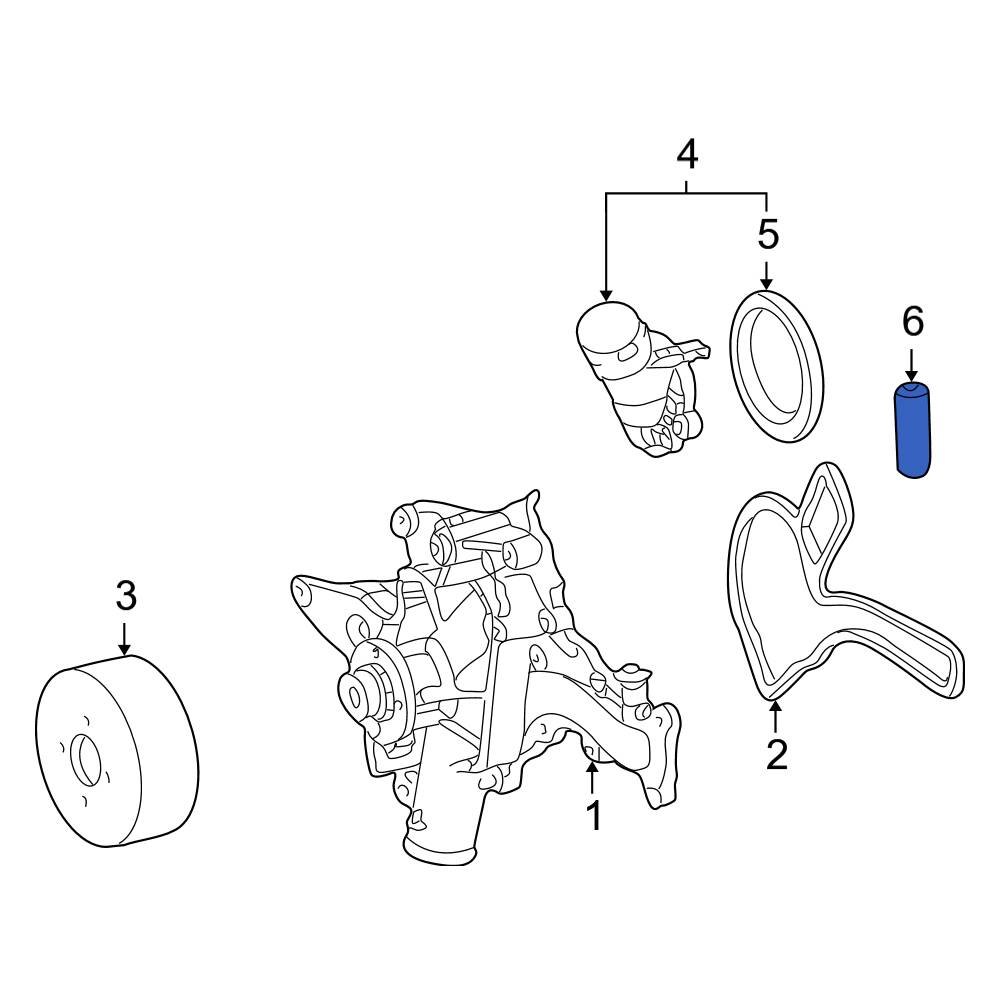 MercedesBenz OE 1122030382 Engine Coolant Bypass Hose