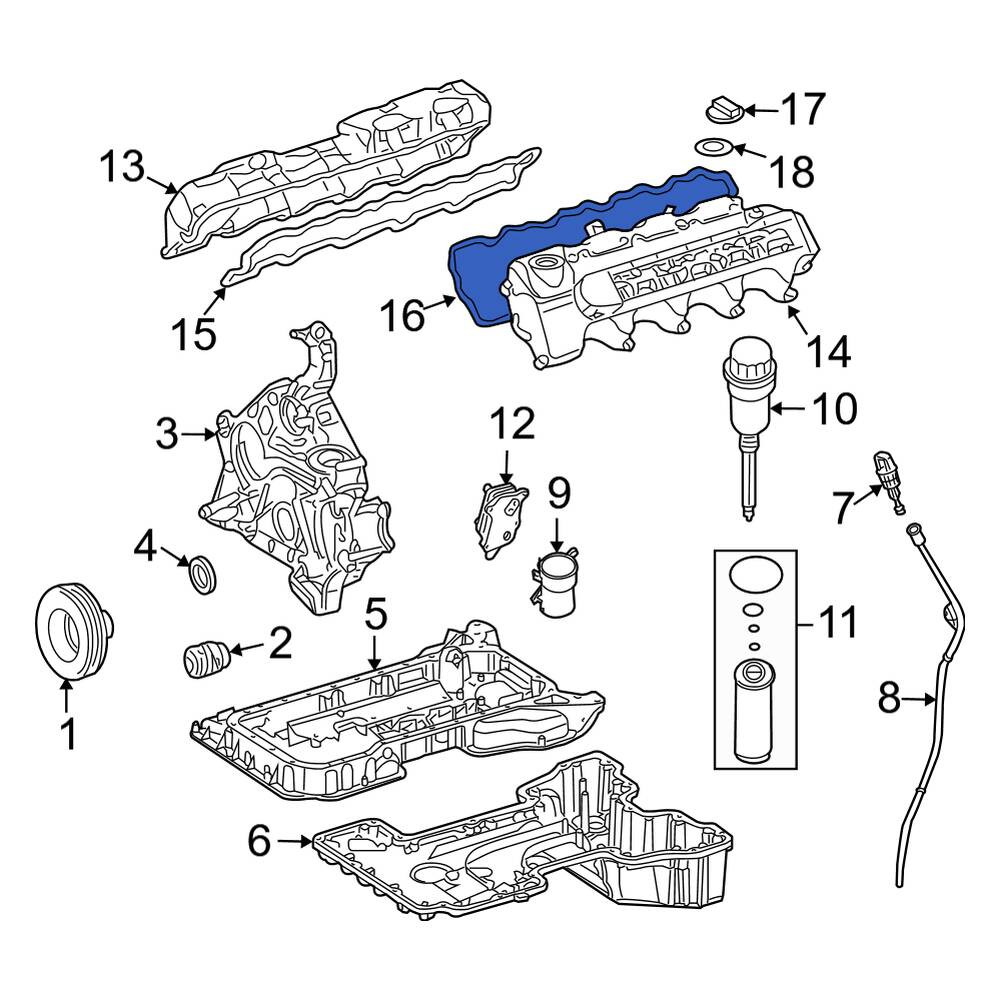 4420160621 Valve Cover Gasket MK, SK, NG