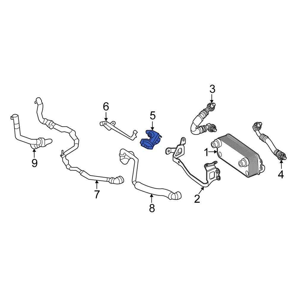 MercedesBenz OE 0005061500 Automatic Transmission Oil Cooler Control