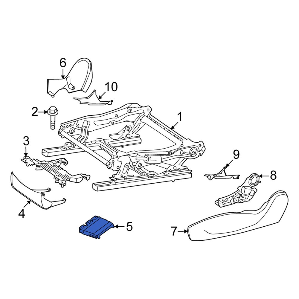 MercedesBenz OE 2329004502 Front Power Seat Control Module