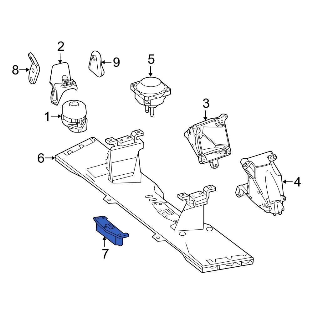 MercedesBenz OE 1662410047 Automatic Transmission Vibration Absorber