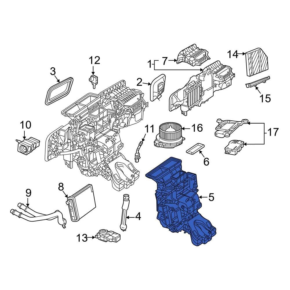 Mercedes Benz OE 1678302705 HVAC Duct Adapter