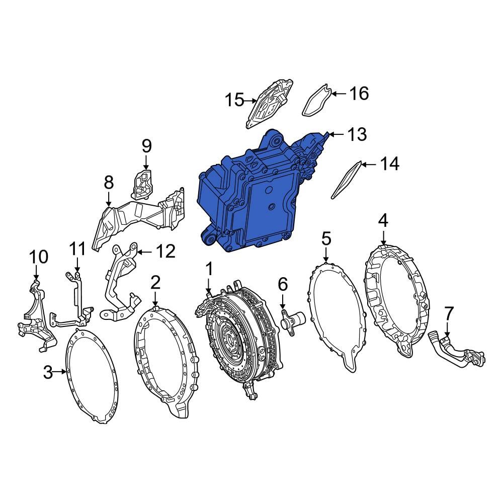 MercedesBenz OE 1779060606 Front Hybrid Starter Generator Control Module