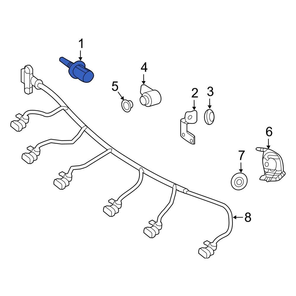 MercedesBenz OE 0075421318 Front Ambient Air Temperature Sensor