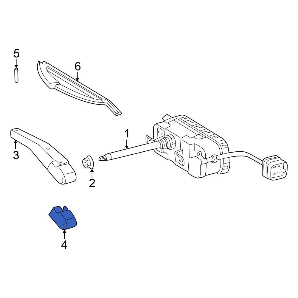 MercedesBenz OE 1408240449 Front Right Headlight Wiper Motor Cap