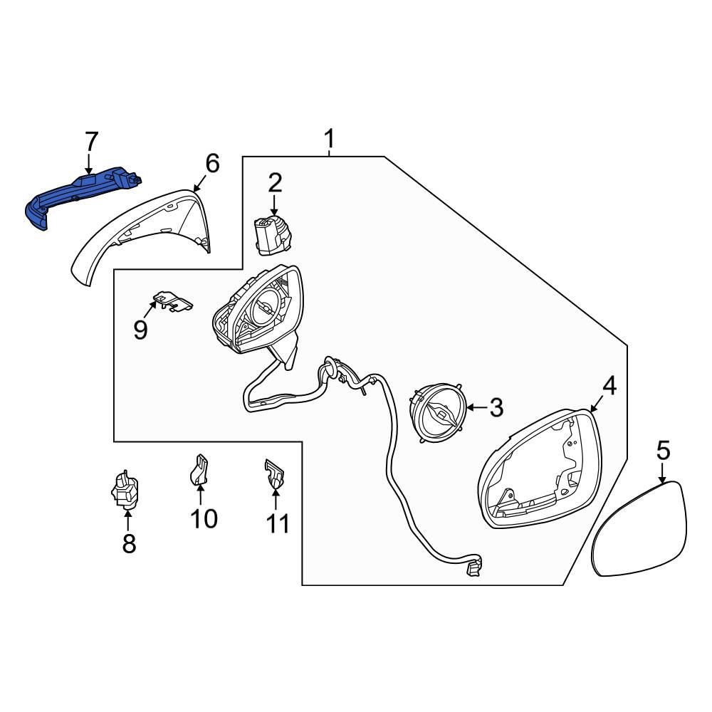 MercedesBenz OE 0999066902 Front Left Turn Signal Light Lens