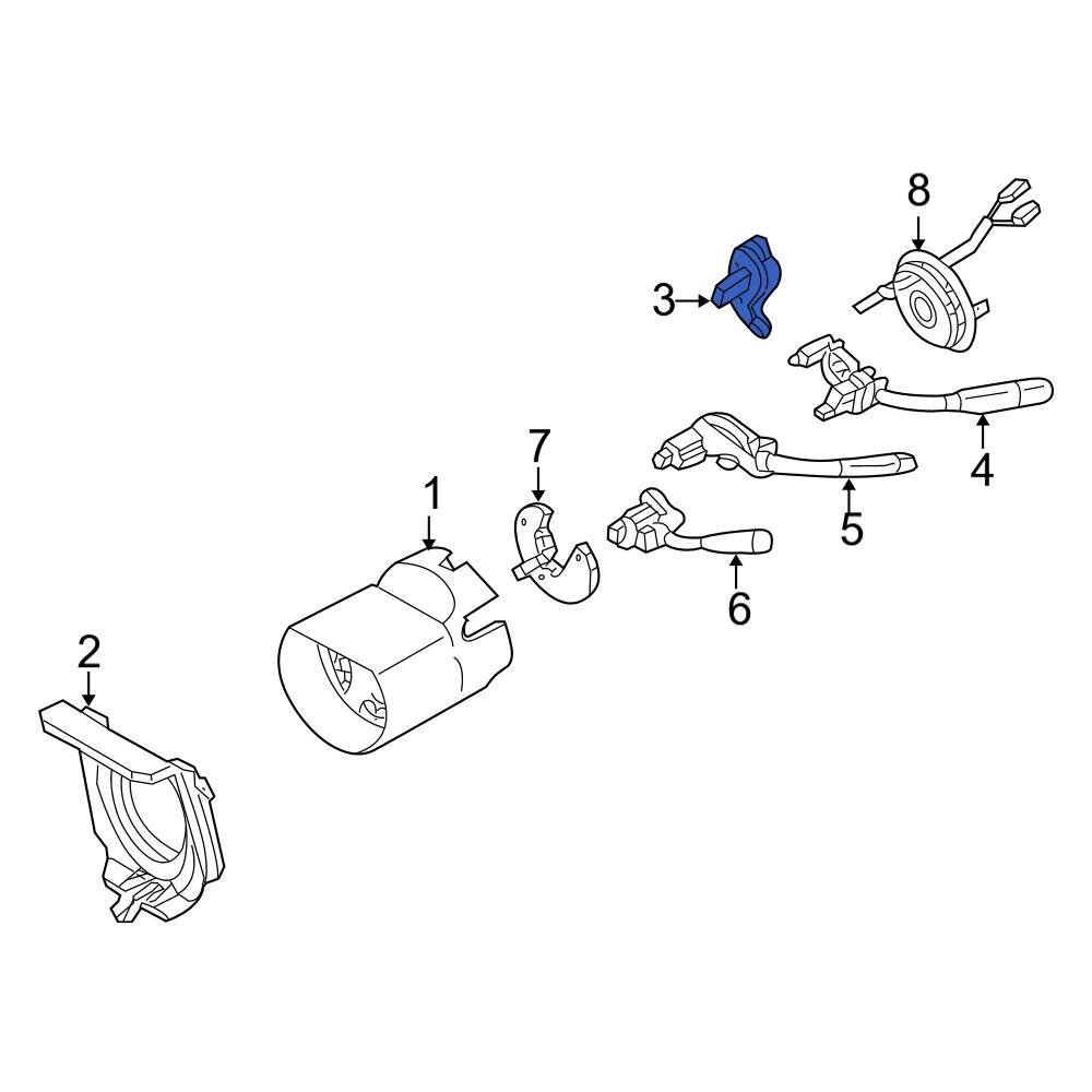 MercedesBenz OE 2205420218 Steering Wheel Position Sensor