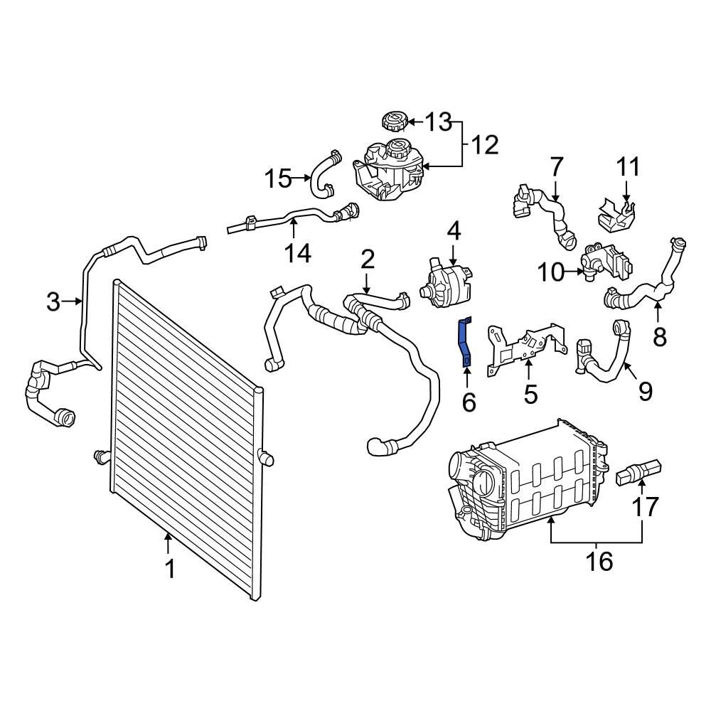 MercedesBenz OE 2535010920 Turbocharger Intercooler Hose Clamp