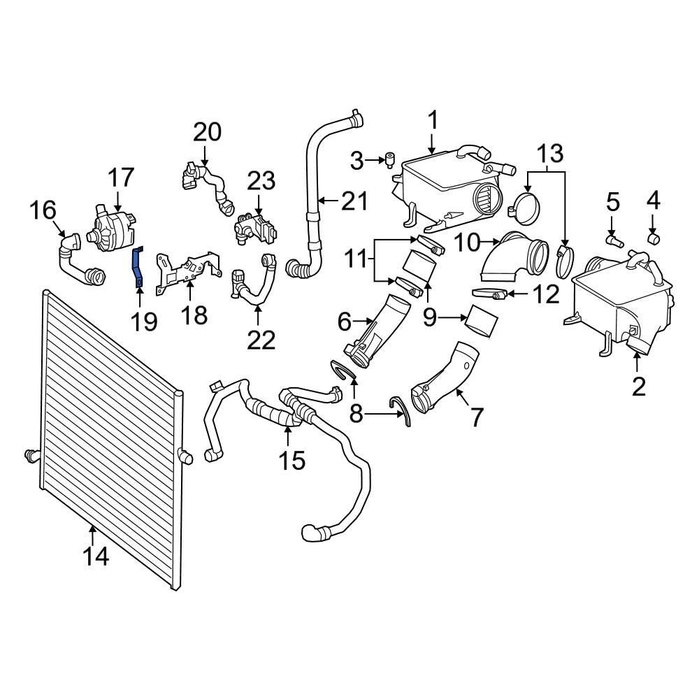 MercedesBenz OE 2535010920 Turbocharger Intercooler Hose Clamp