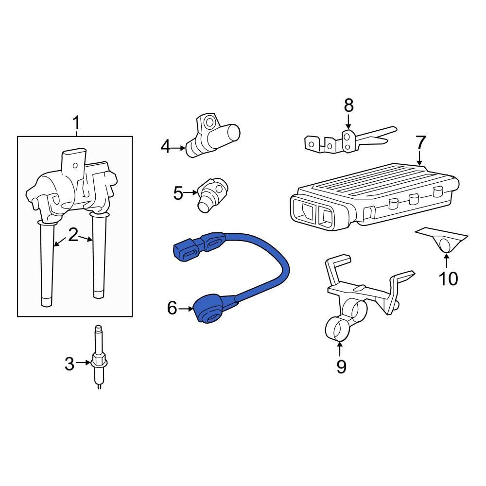 MercedesBenz OE 2709050900 Ignition Knock (Detonation) Sensor