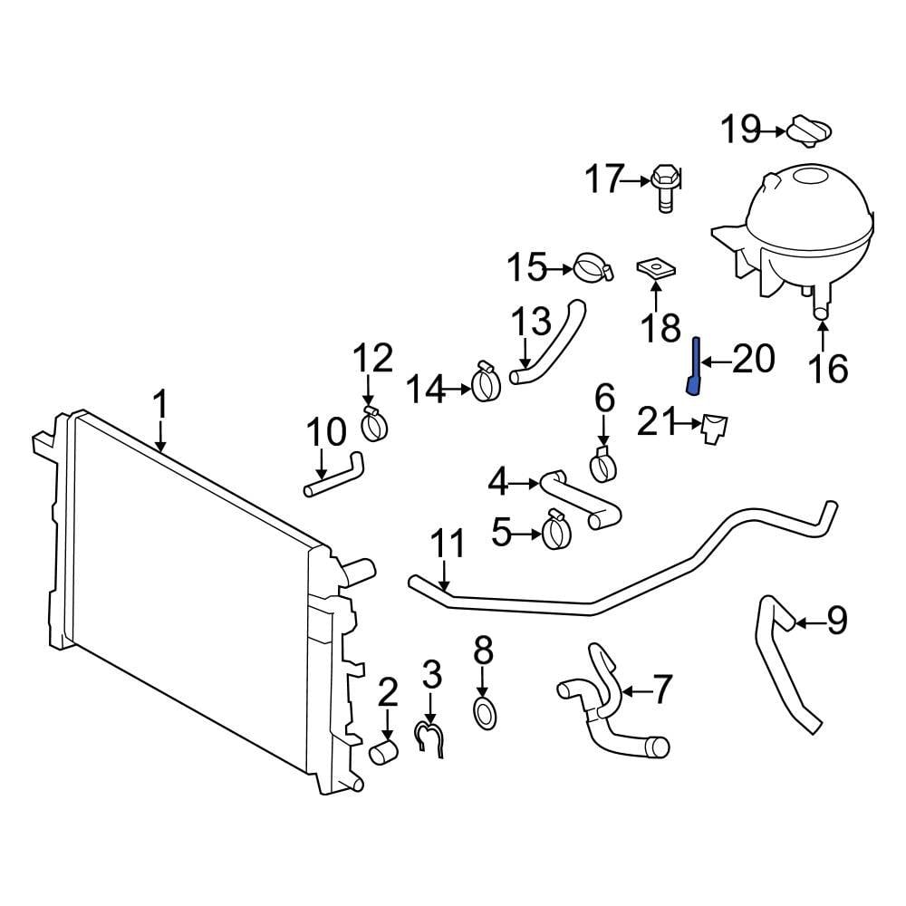 Mercedes-Benz OE 2038700951 - Engine Coolant Level Sensor