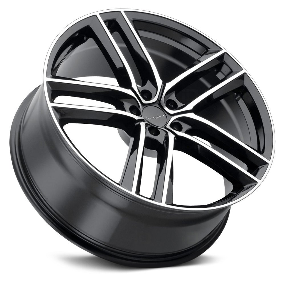 Milanni CLUTCH Wheel 20x9 (35, 5x120.65, 72.6) Black Single Rim.