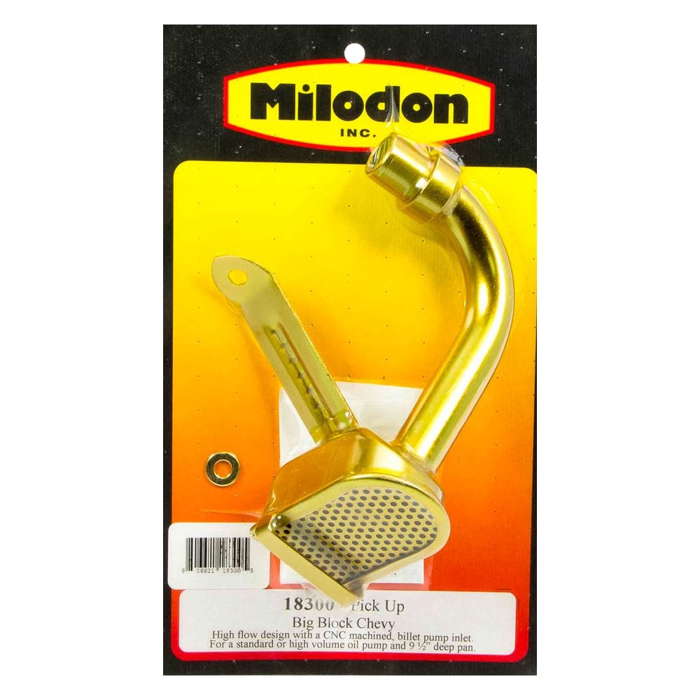 Milodon® 18300 Street & Drag Race Oil Pump Pickup (Chevy Small Block