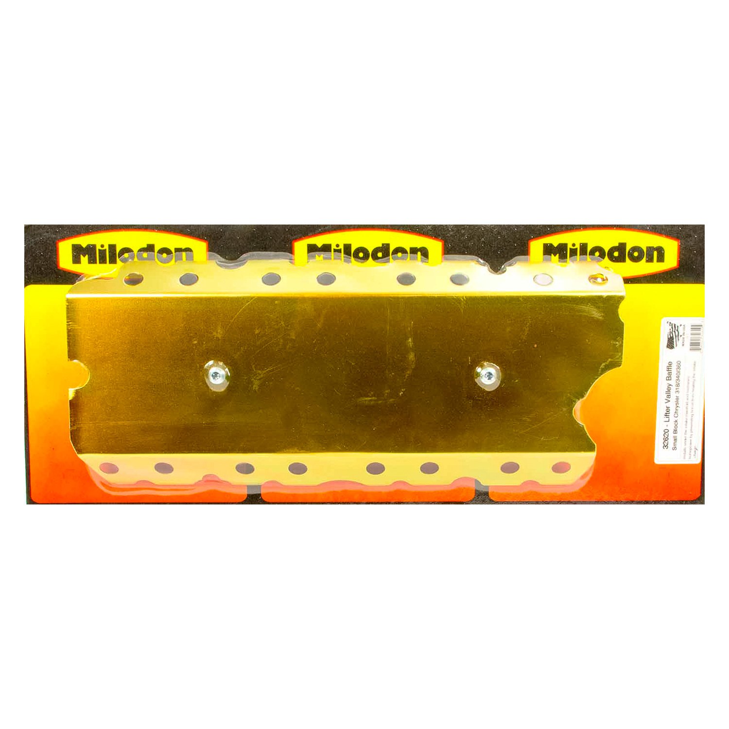 Milodon® 32620 Lifter Valley Baffle
