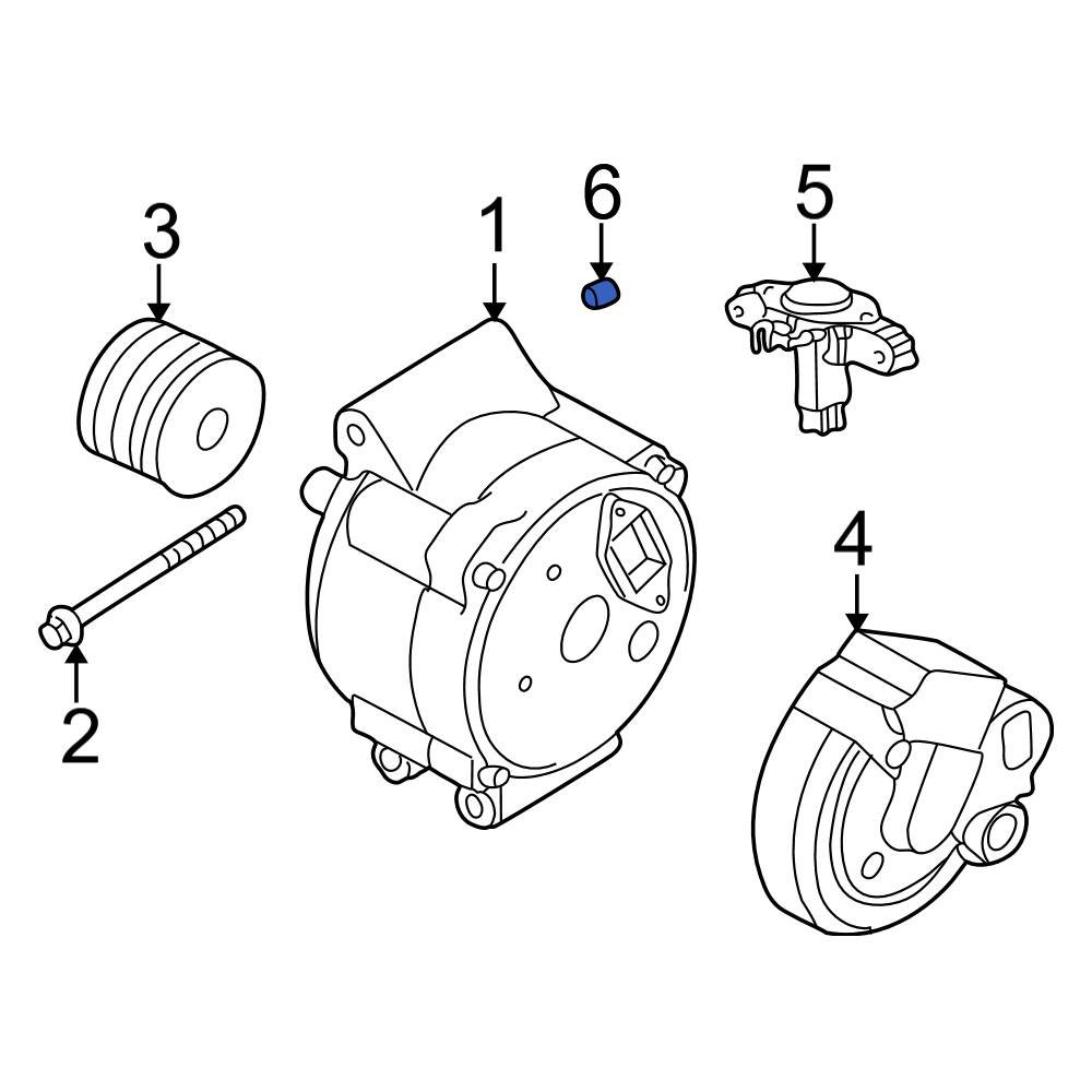 Mini OE 12317516819 Alternator Mount Bushing