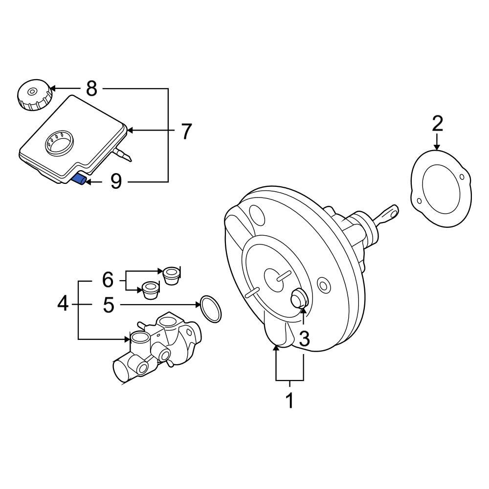 Mini OE 34336770597 Brake Fluid Level Switch