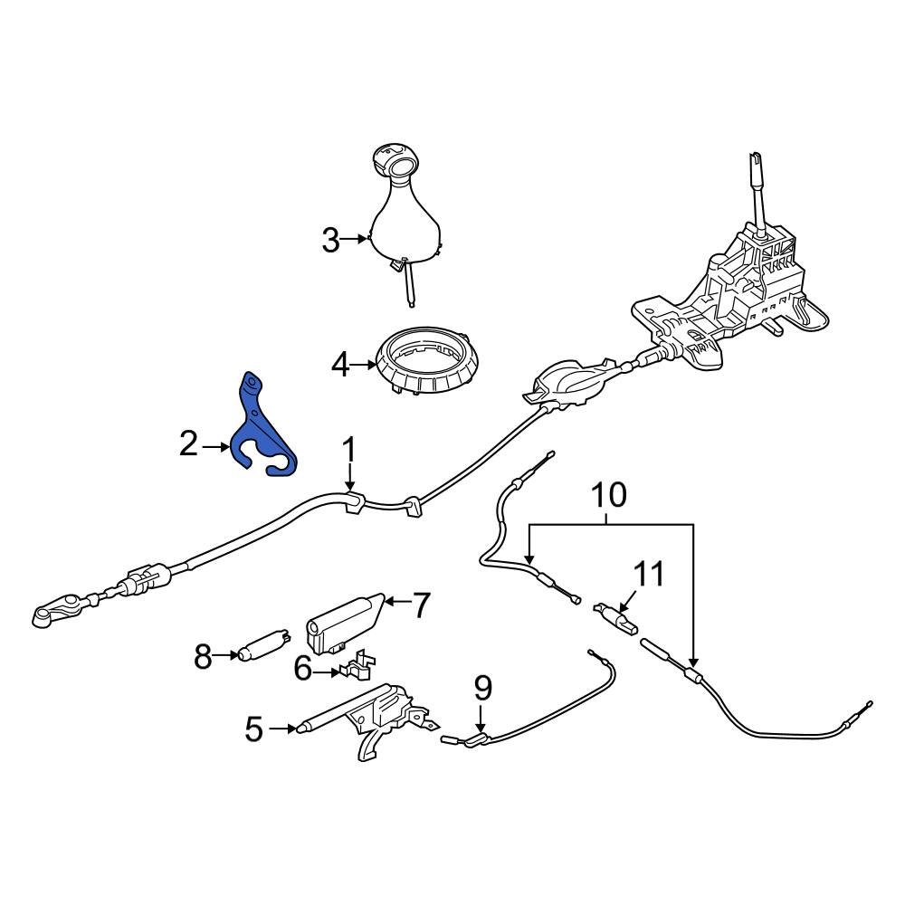 Mini OE 25117632765 Manual Transmission Shift Lever Bracket