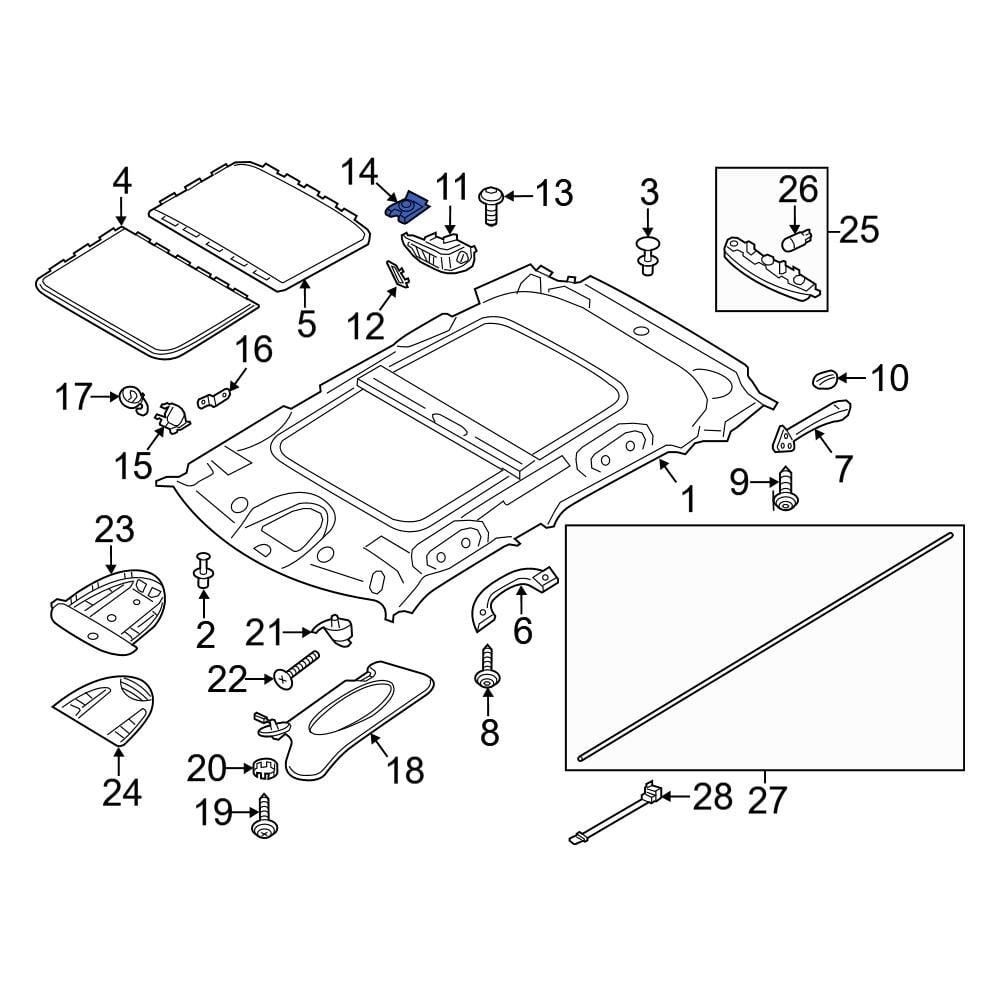 Mini Oe 07129904150 - Valance Panel Nut