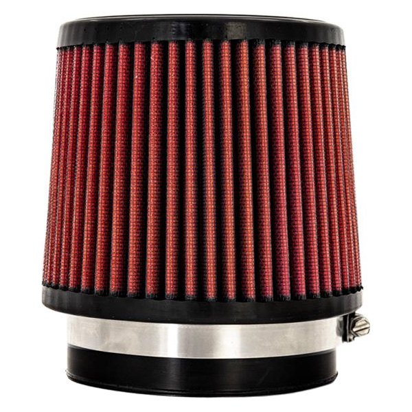 Mishimoto® MMAF-455S - Performance Cotton Round Tapered Red Air Filter ...