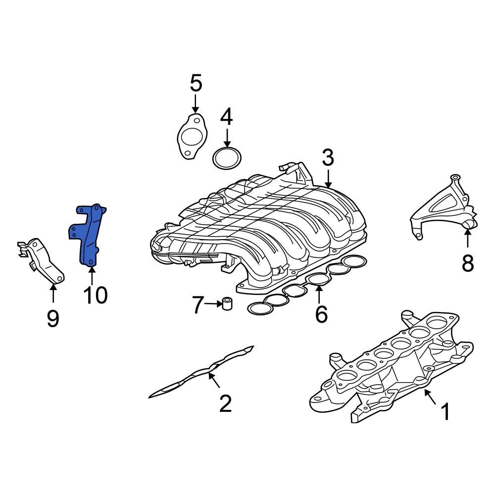 Mitsubishi OE MN122060 Engine Intake Manifold Brace