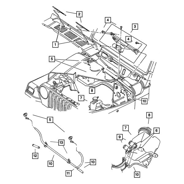 Mopar® 55156742AA - Front Windshield Washer Check Valve