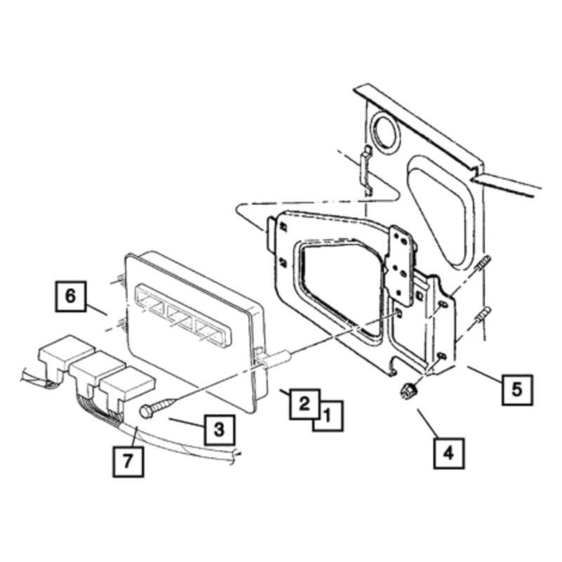 Mopar® 56029162AA Powertrain Control Module Diode