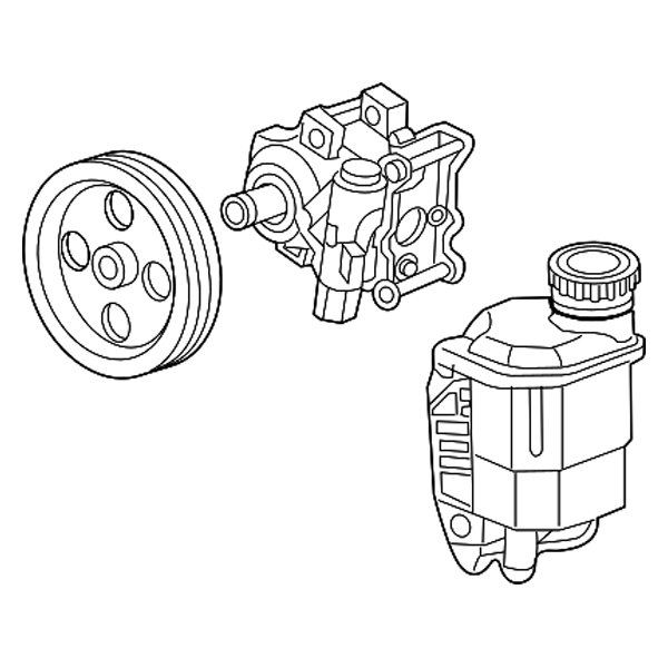 Mopar® 68034330AB New Power Steering Pump Kit