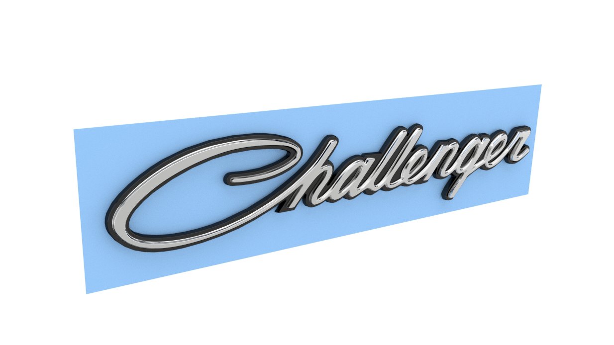 Challenger - T/A Badge Two Color
