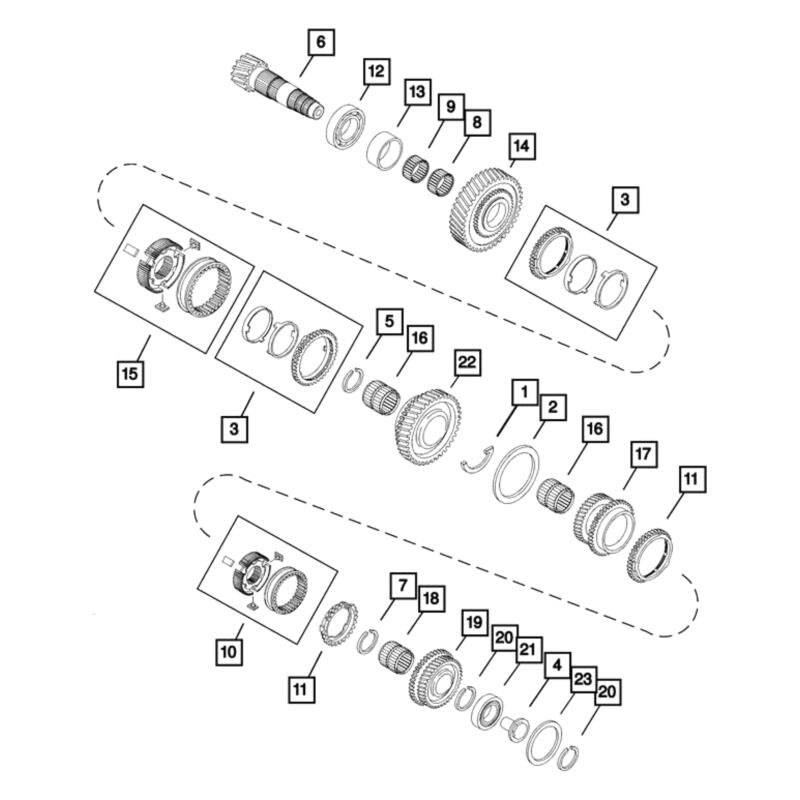Mopar® Input And Output Shaft Plug