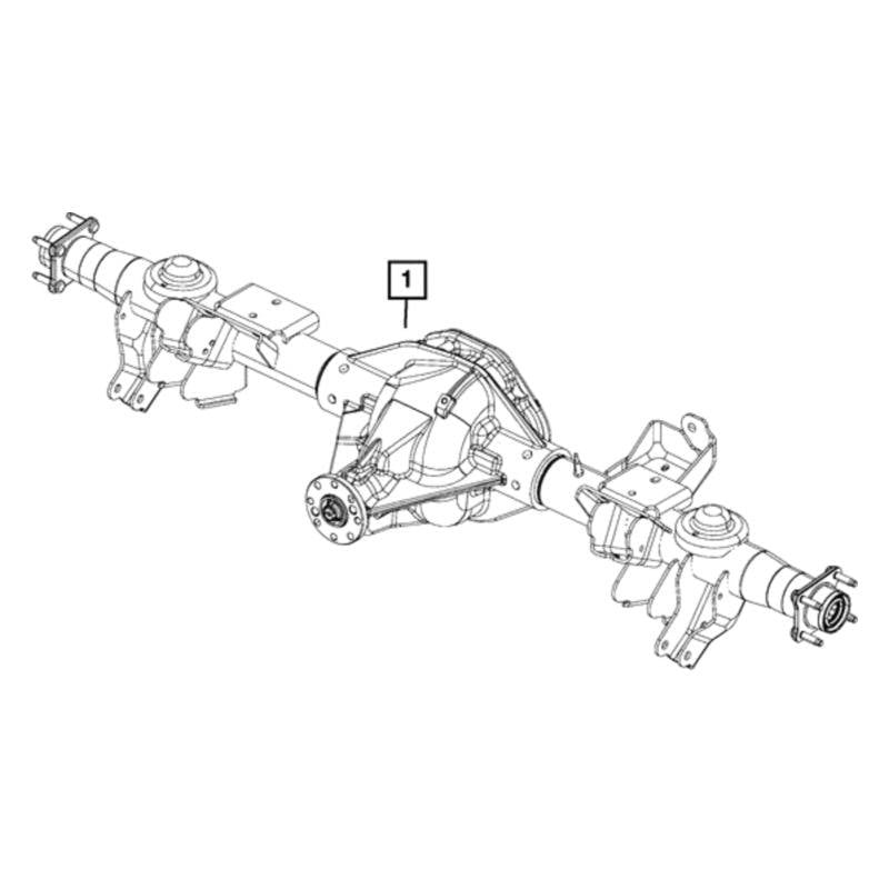 Mopar® 68334752ag Rear Differential Housing