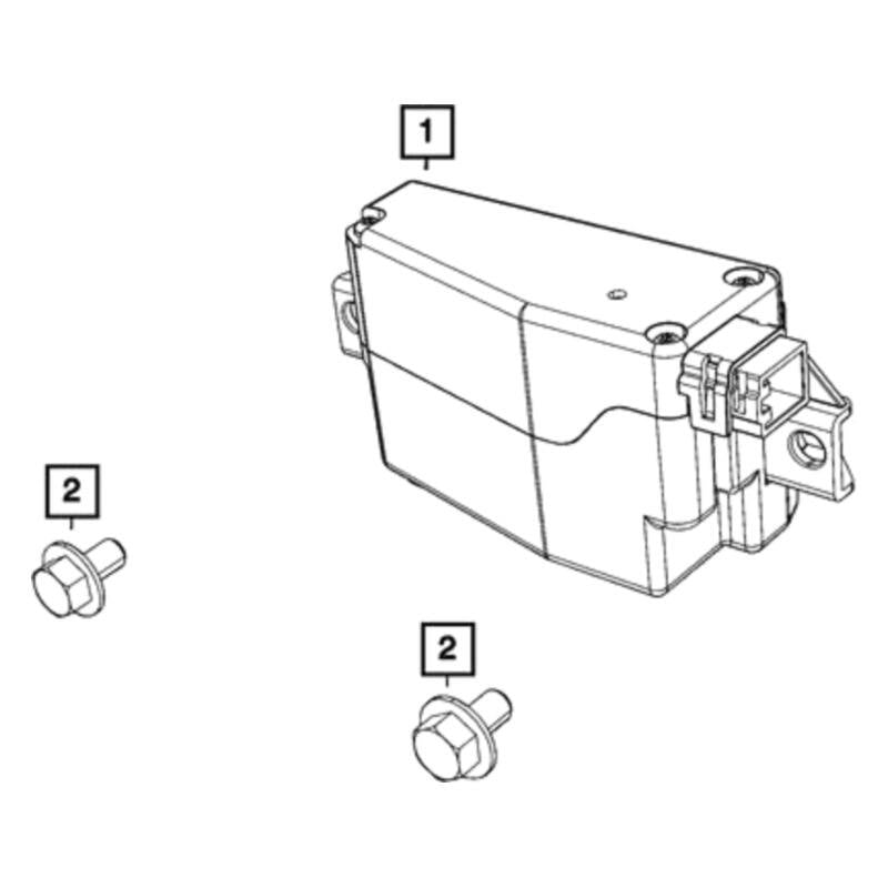 Mopar® Steering Column Lock Module