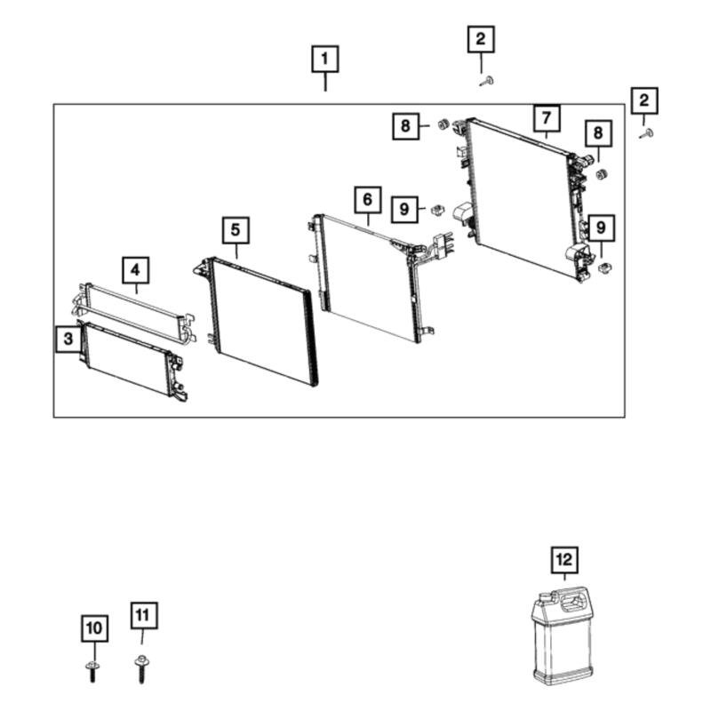 Mopar® 68400269AA Cooling Module