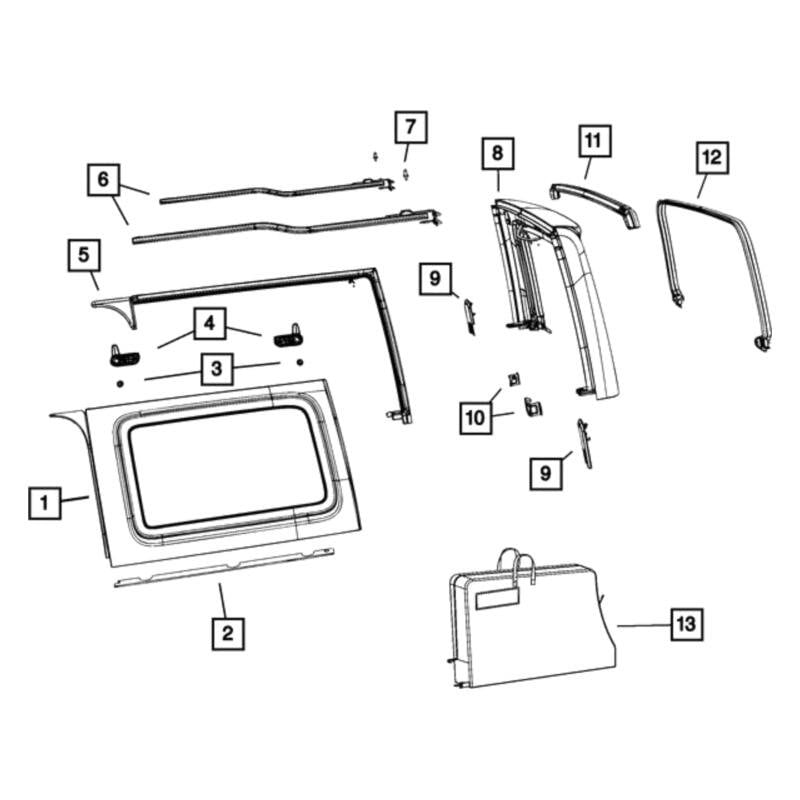 Mopar® - Quarter Window Latch