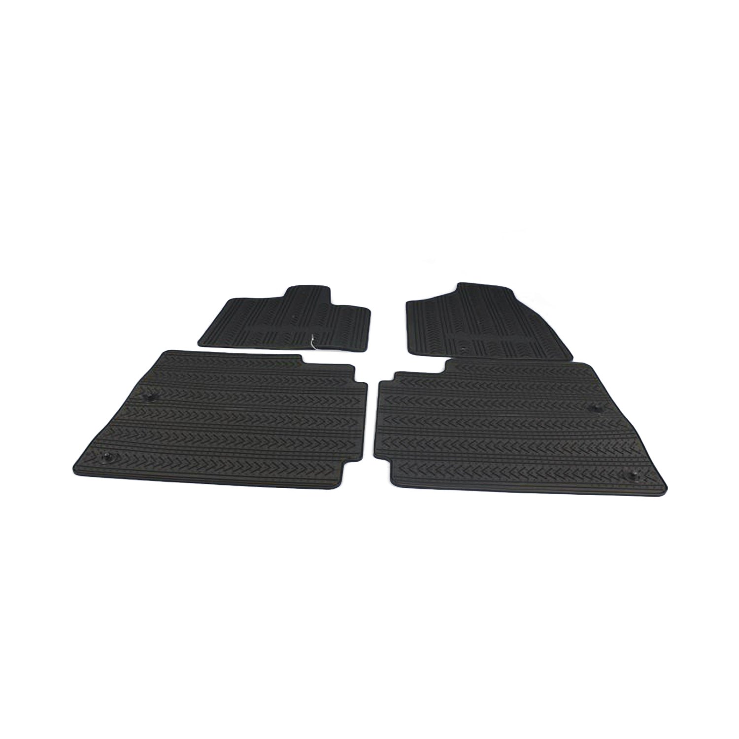 Mopar® 82213477 All Weather 1st & 2nd Row Rubber Floor Mat Set
