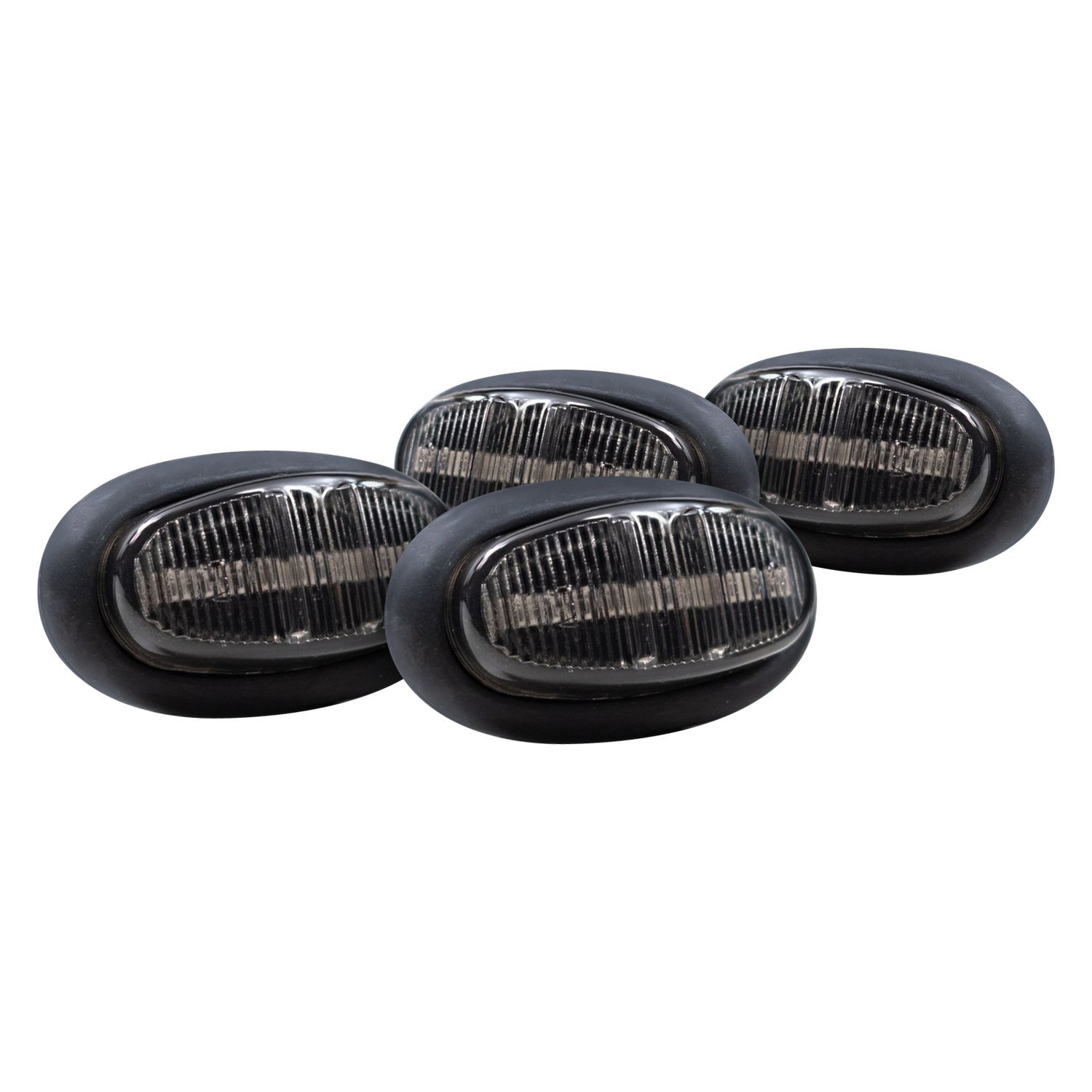 Morimoto® LF79301 XB™ Front and Rear Black Smoke LED Side Marker Lights