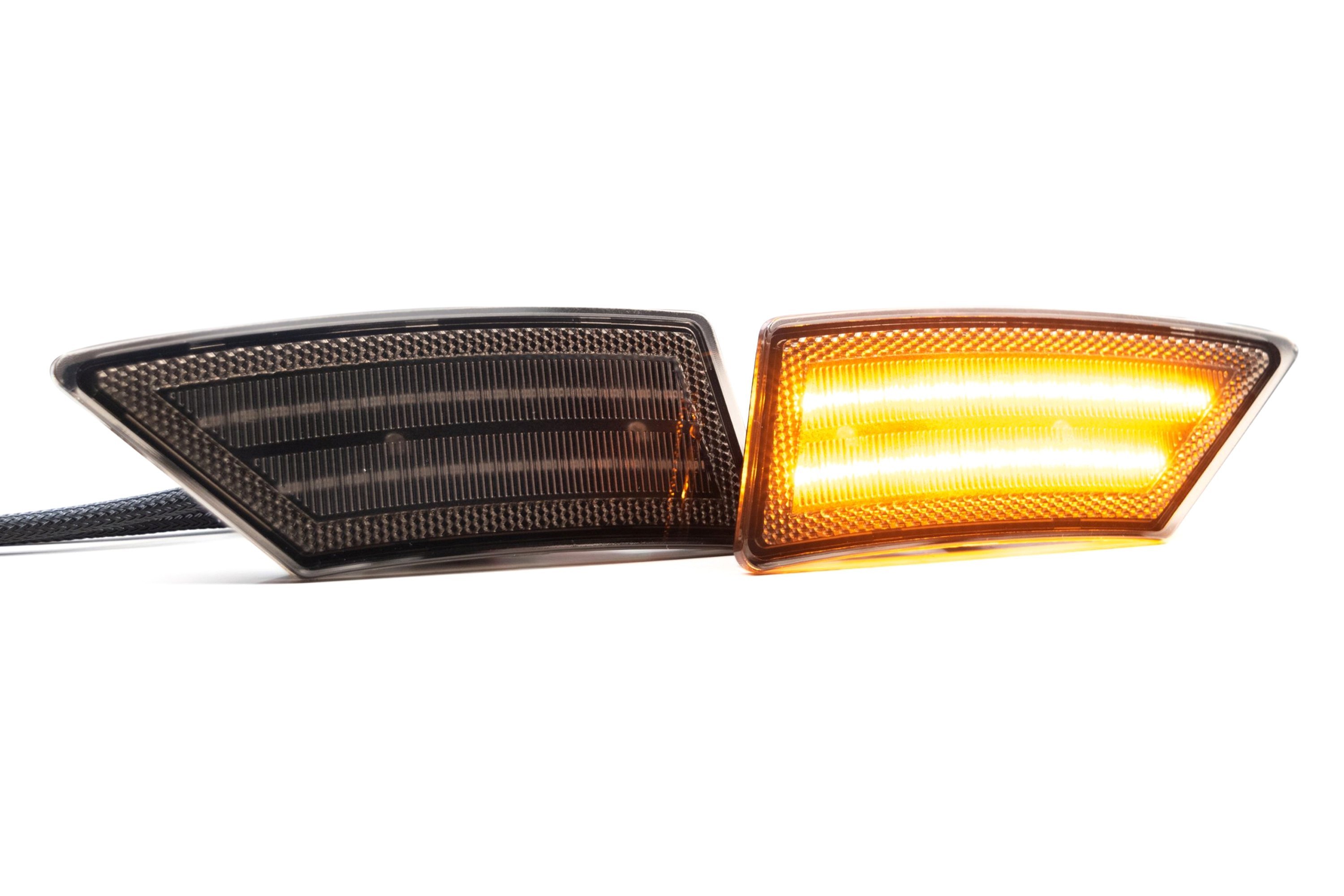 Morimoto® LF79371 XB™ Black Smoke LED Side Marker Lights