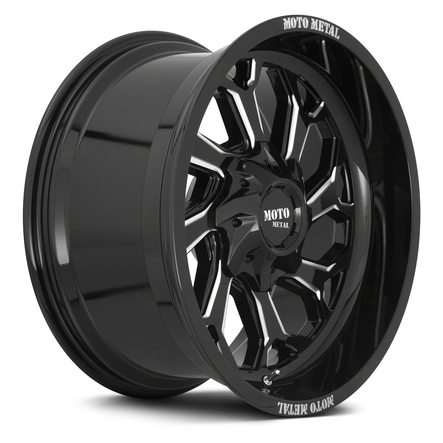 MOTO METAL® MO999 REAPER Wheels Gloss Black with Milled