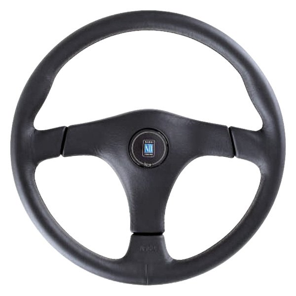 Nardi® - 3-Spoke Gara Series Leather Black Steering Wheel with