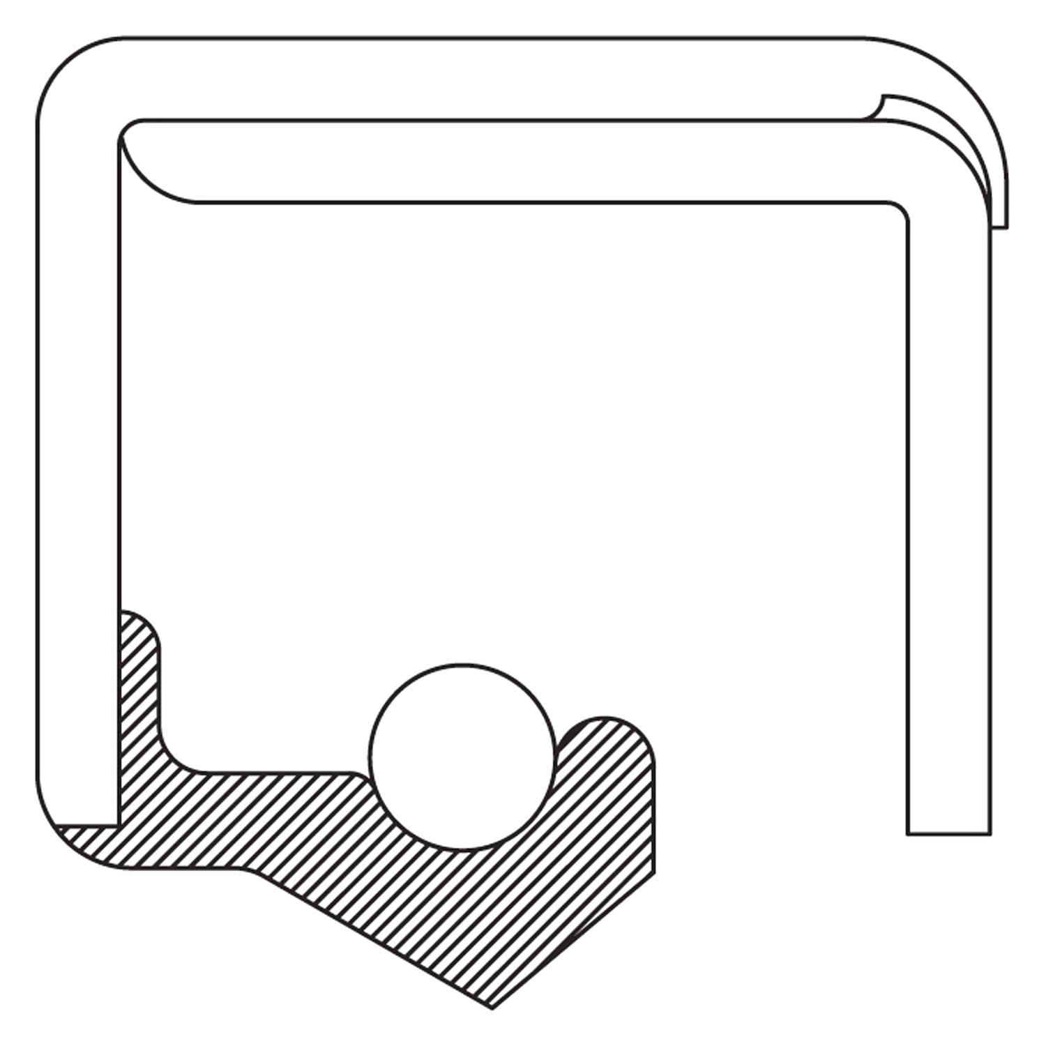 National® 450389 Multi Purpose Oil Seal