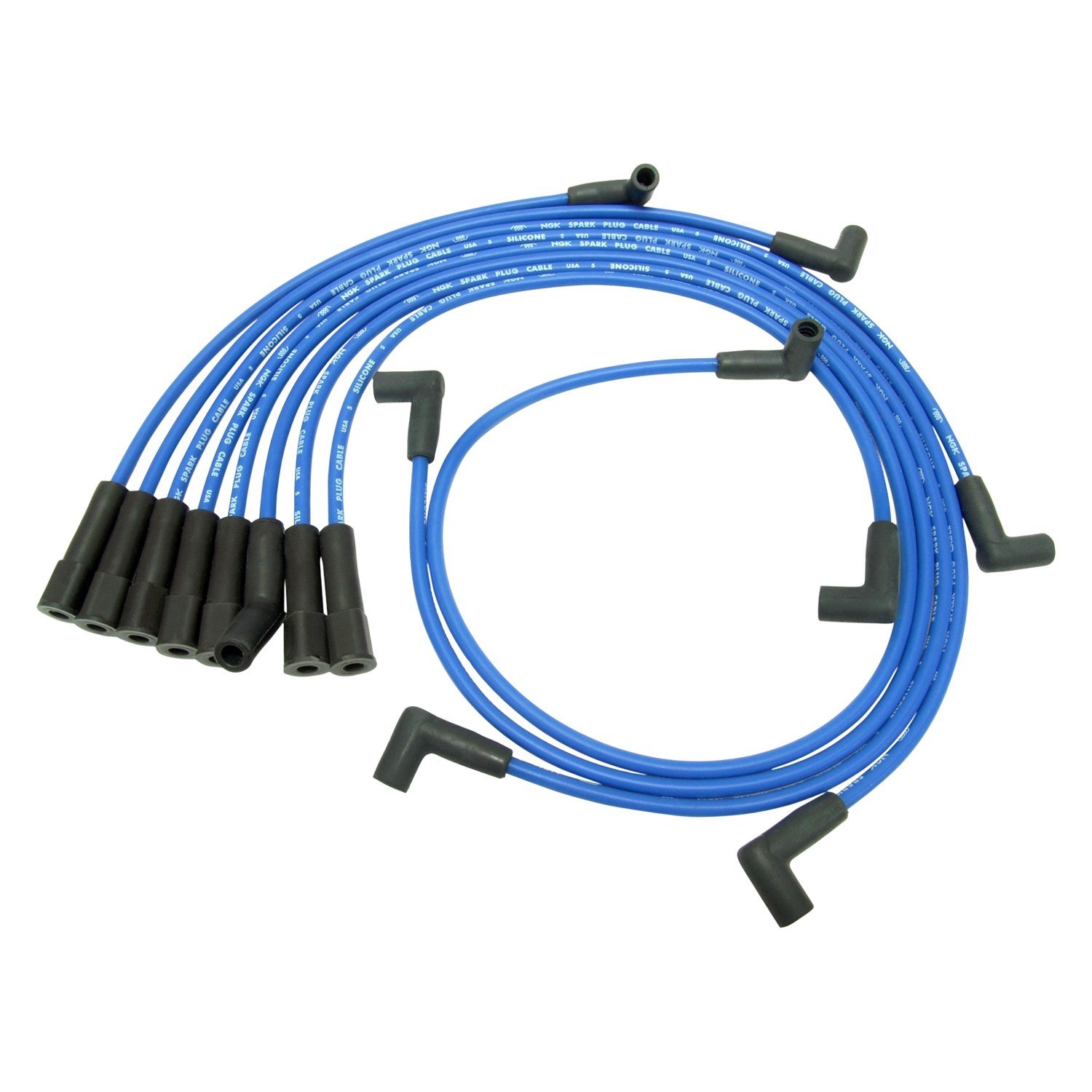 NGK® - Cadillac Deville 4.1L 1983 Spark Plug Wire Set