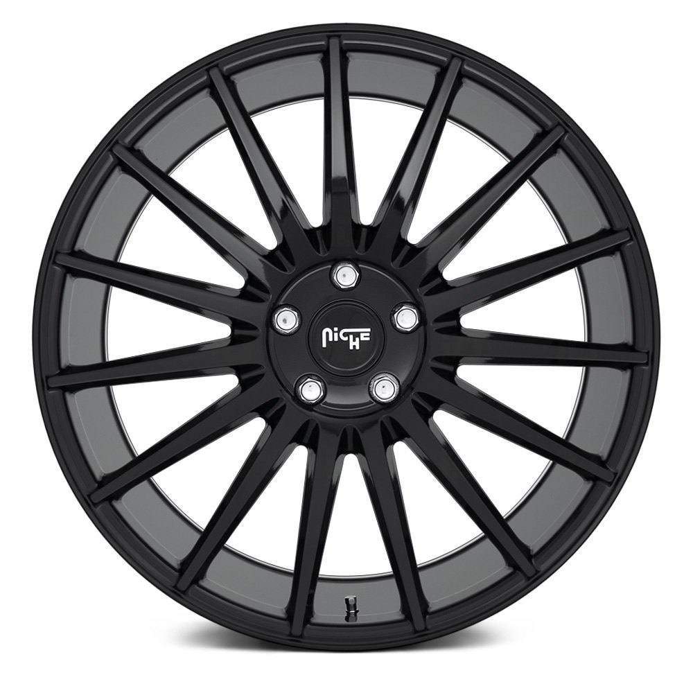 Casting wheels. Колесный диск Niche Methos 10.5x20/5x112 d66.5 et40 Satin Black with Gloss Black Lip.