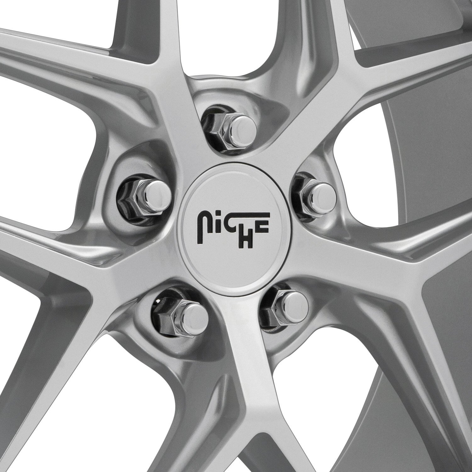 Niche® M225 Vice Wheels Matte Silver Rims