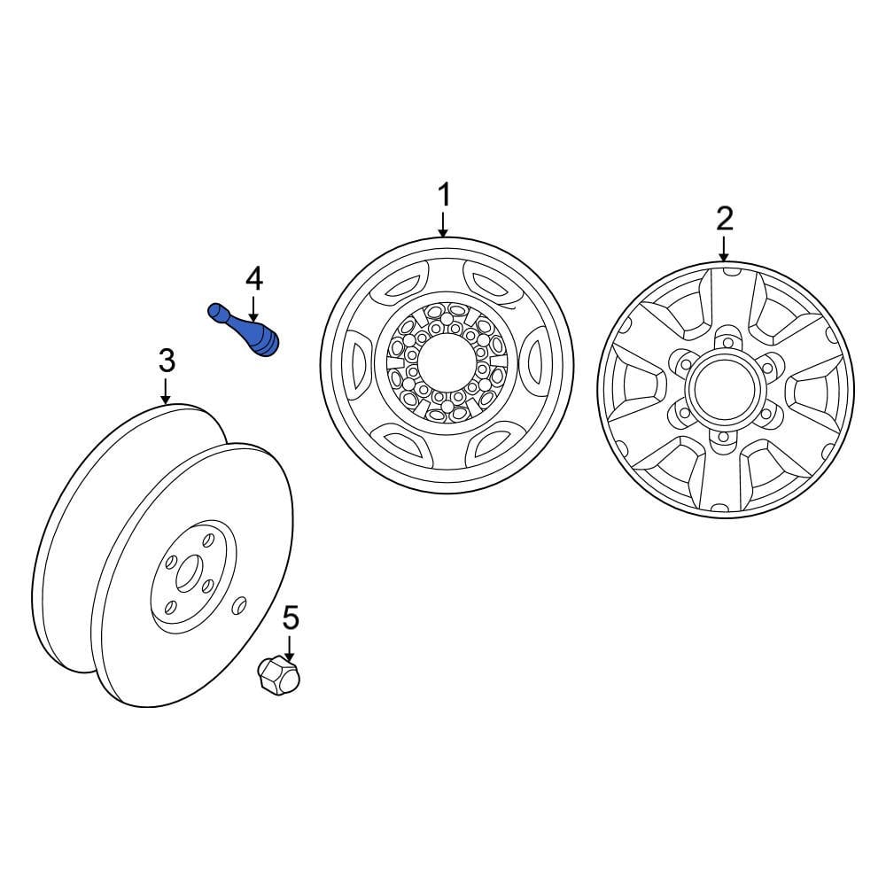 Nissan OE 40311S3500 - Tire Valve Stem