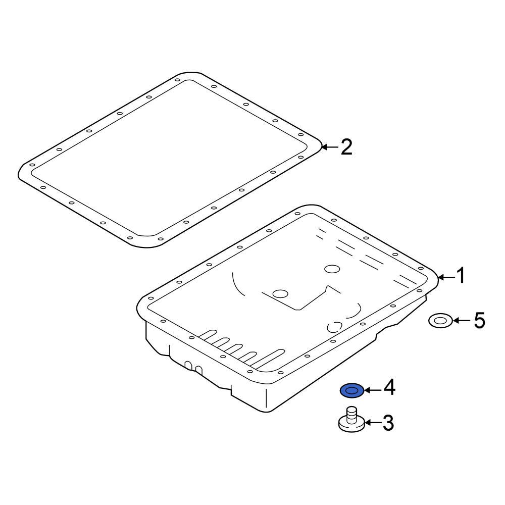 Nissan OE 11026EZ00A Automatic Transmission Drain Plug Gasket