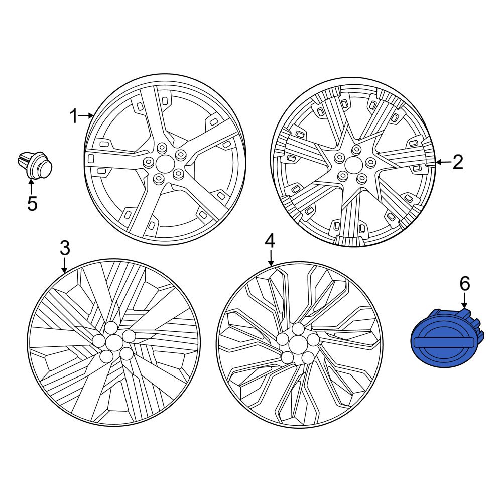 Nissan OE 403426TA1A - Wheel Cap