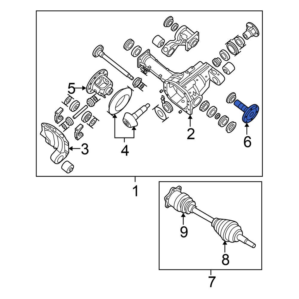 Nissan OE 382308S11A Front Right Drive Axle Shaft